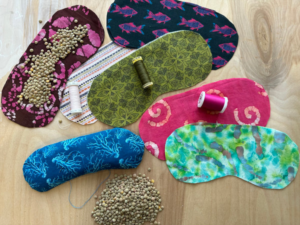 HOLIDAY GIFTING WORKSHOP • SEWING EYE PILLOWS